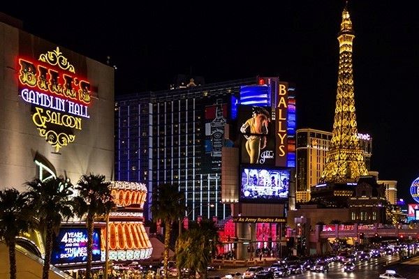 Las Vegas downtown skyline