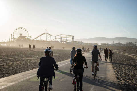 Bike ride Santa Monica