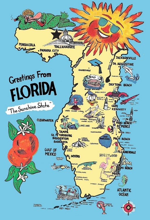 Map of Florida