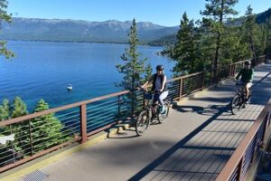 Lake Tahoe e-bike tour
