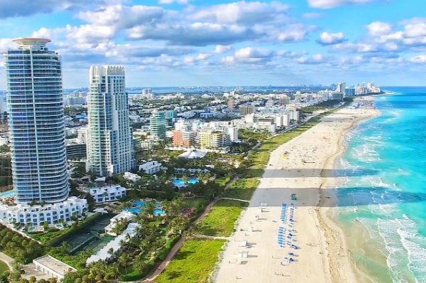 Miami beach view